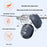 2Pcs Silicone Cover for Sony WH-1000XM5 Headphones Anti-Scratch Full Coverage Protective Case - Dark Blue - 2