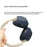 2Pcs Silicone Cover for Sony WH-1000XM5 Headphones Anti-Scratch Full Coverage Protective Case - Dark Blue - 3
