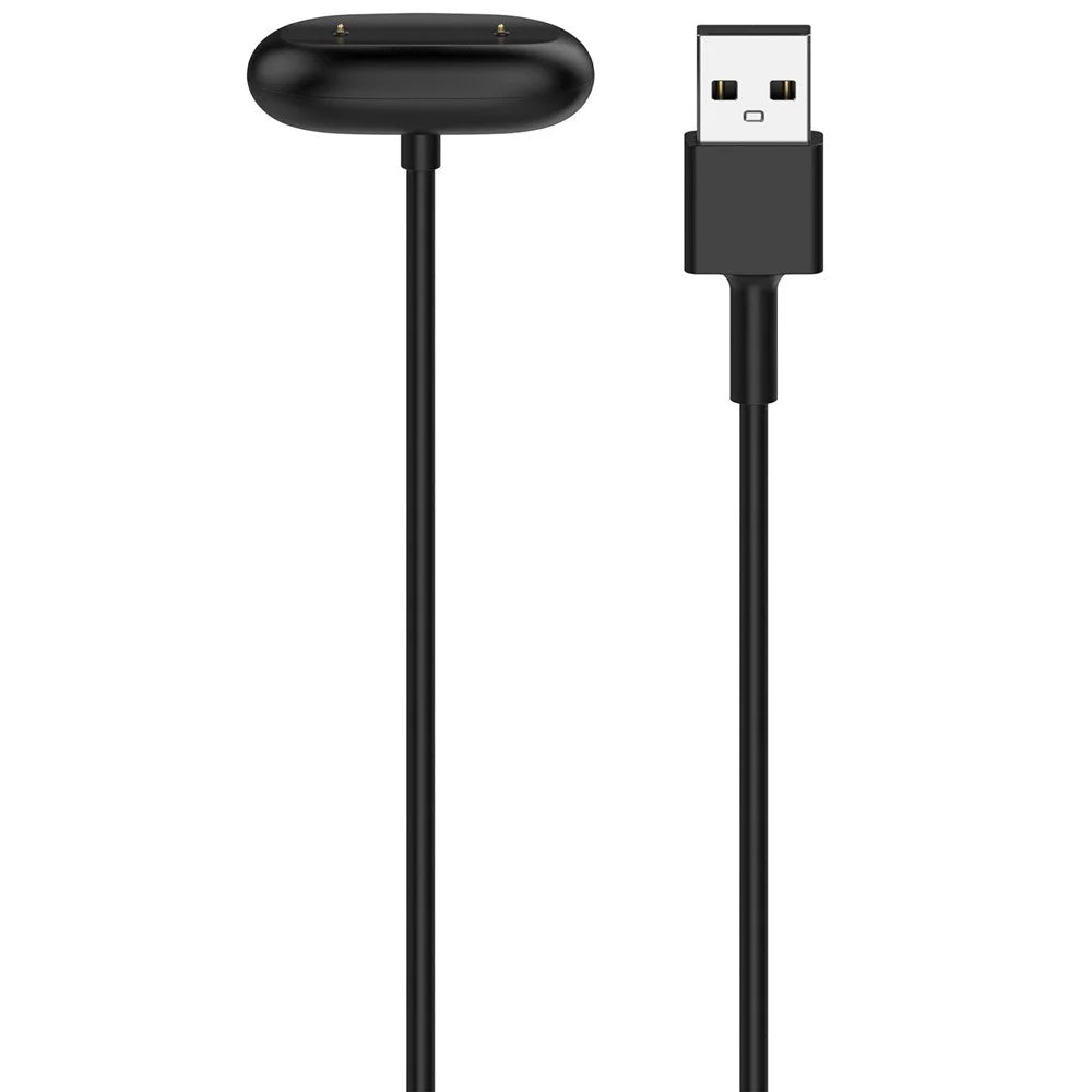 For Google Fitbit Air USB-A Magnetic Charger Dock Portable 5V / 1.5A Charging Cable - Black - 1