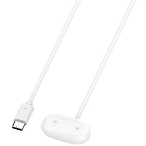 For Google Fitbit Air Magnetic Charging Cable 1m Type-C Fast Charging Cord - White - 1