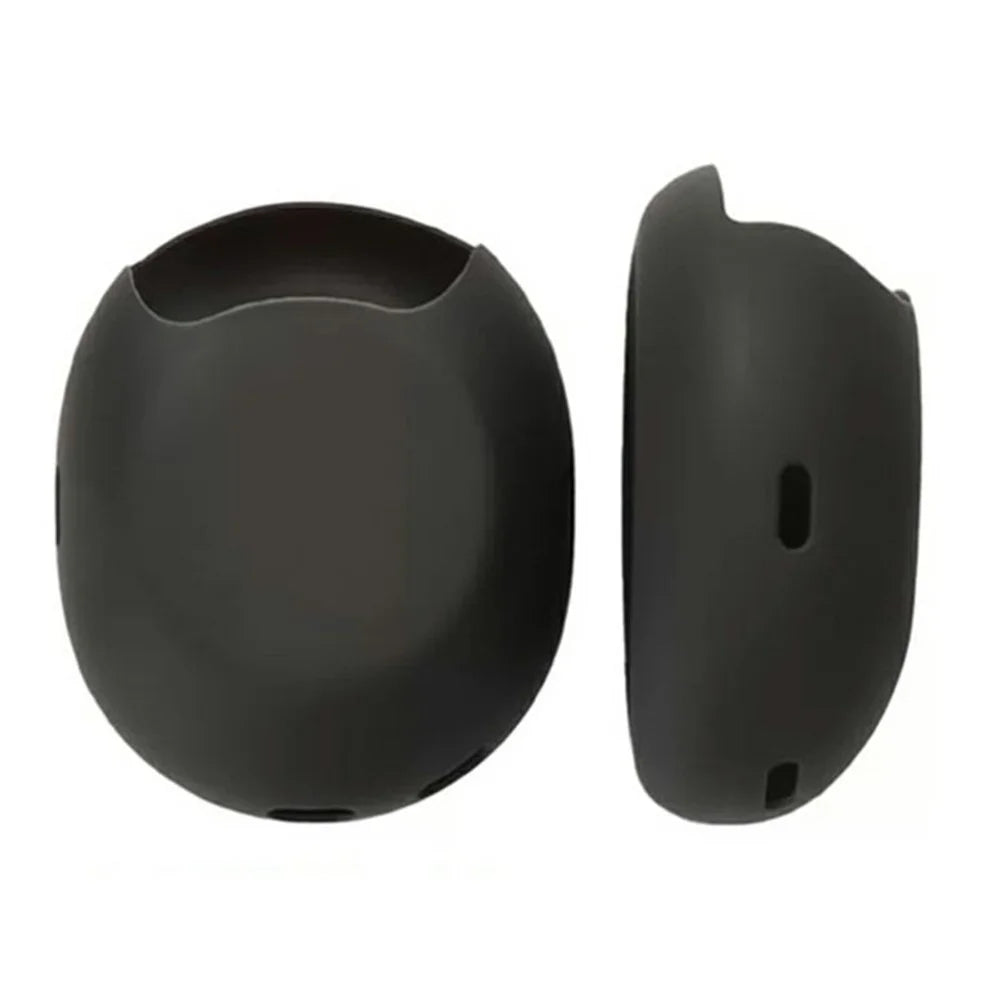 2Pcs for Sony 1000X The Collexion Headphone Silicone Ear Cushion Cover Earpad Protective Case - Black - 1