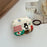 For AirPods Pro 3 Protective Case IMD Cat Pattern TPU Earphone Cover with Carabiner - 2
