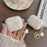 For AirPods Pro 2 Protective Case Pearlescent Shell Texture TPU Earphone Cover with Heart Pendant Charm - 3