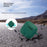 For Honor Earbuds 5e Silicone Case Wireless Earbuds Protective Cover with Anti-Lost Buckle - Blackish Green - 7