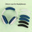 For Nothing Headphone (a) Headband Silicone Case Protective Sleeve - Dark Blue - 2