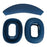 For Nothing Headphone (a) 2Pcs Ear Pad Silicone Case Protective Cover with Headband Sleeve - Dark Blue - 1
