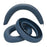 For Sennheiser ACCENTUM Plus / ACCENTUM Silicone Protective Case Set (2Pcs Earpad Cover + Headband Sleeve) - Dark Blue - 1