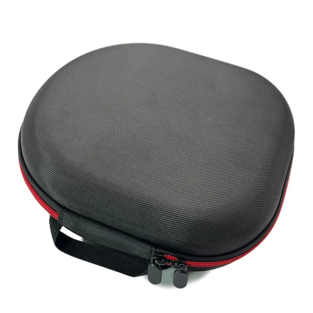 Carrying Case for SteelSeries Arctis Nova 1/3/5/7/Pro Headphone Shockproof EVA Hard Shell Storage Bag - Leather Style/ Black - 4