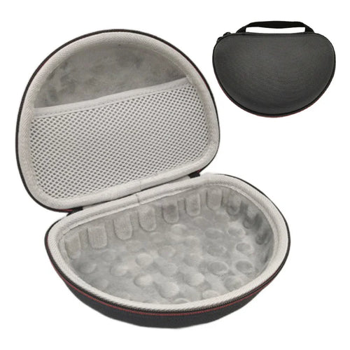 Hard Storage Case for JBL JR310BT/Tune 600BTNC/660NC/500 Shockproof Headphone Carrying Case - Black+Grey Lining - 1