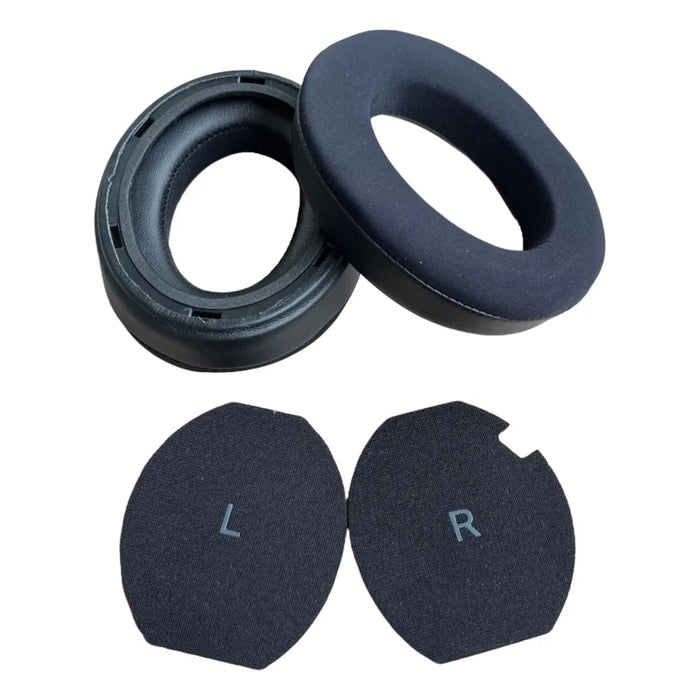 2Pcs for Sennheiser Momentum 4 Ear Cushions Ice Silk + Cooling Gel Replacement Ear Pads - Black - 4