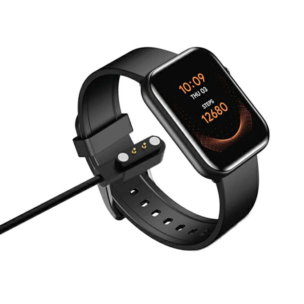 1.2m Universal Smart Watch Charging Cable Portable Magnetic Charge Cable for Oppo Watch Free/TicWatch GTH - Black - 5