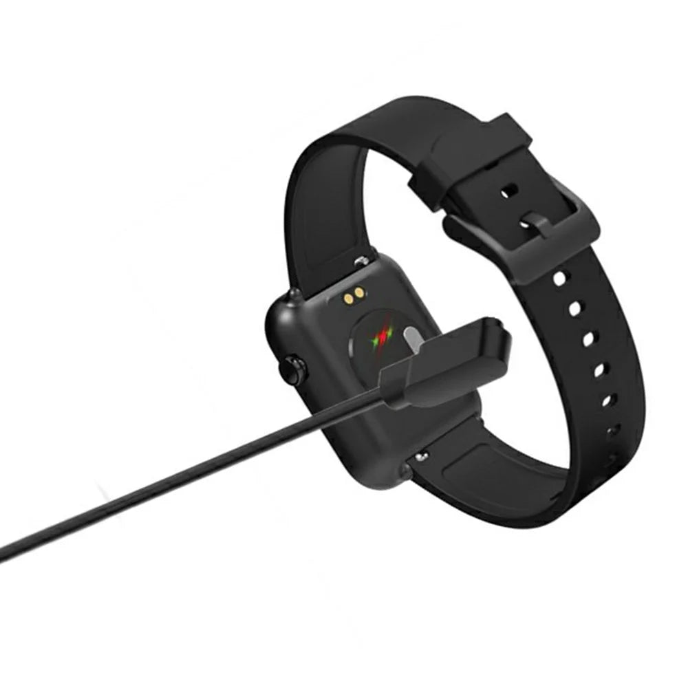 1.2m Universal Smart Watch Charging Cable Portable Magnetic Charge Cable for Oppo Watch Free/TicWatch GTH - Black - 6