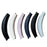 For Sony WH-CH720N Headphones Snap-on Protein Leather Headband Cushion Replacement - Black - 4