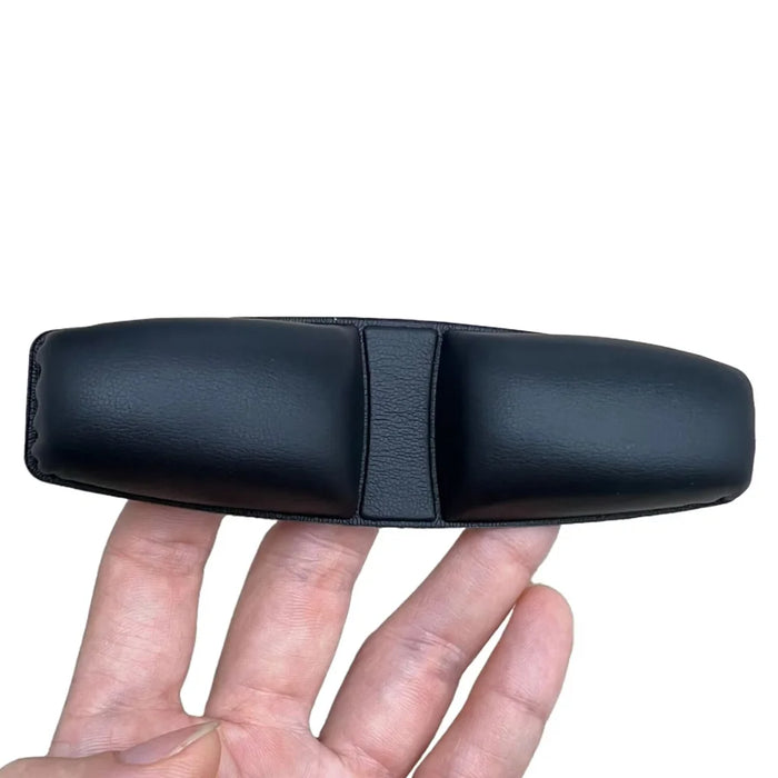For Lightspeed Delta Zulu ANR Headset Replacement Faux Leather Headband Cushion Pad - Black - 2