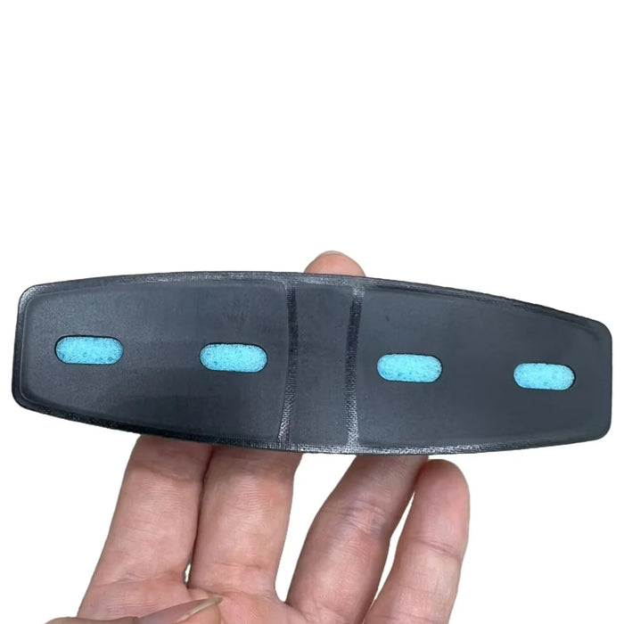 For Lightspeed Delta Zulu ANR Headset Replacement Faux Leather Headband Cushion Pad - Black - 3