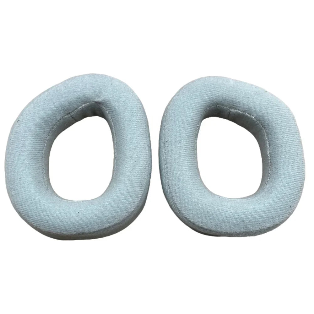 2Pcs for Corsair HS80 RGB Wireless/USB Replacement Ear Cushions Velvet + Memory Foam Earpads - Gray - 3