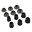 NEW BEE 6 Pairs S/M/L In Ear Memory Foam Silicone Ear Tips Noise Blocking Earbuds Caps - Black - 4