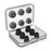 NEW BEE 6 Pairs S/M/L In Ear Memory Foam Silicone Ear Tips Noise Blocking Earbuds Caps - Black - 7