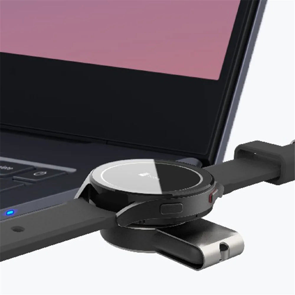 T304-S USB+Type-C 2 in 1 Magnetic Wireless Fast Charger for Samsung Galaxy Watch 3 4/Galaxy Watch Active 1 2 - 5