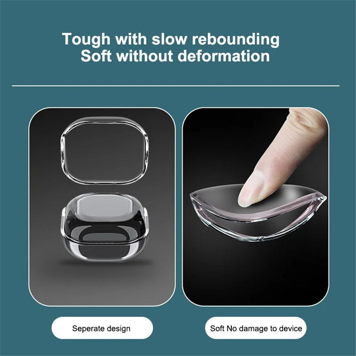 Flexible Transparent TPU Protective Cover Case for Beats Fit Pro Earphone Charging Case - 4