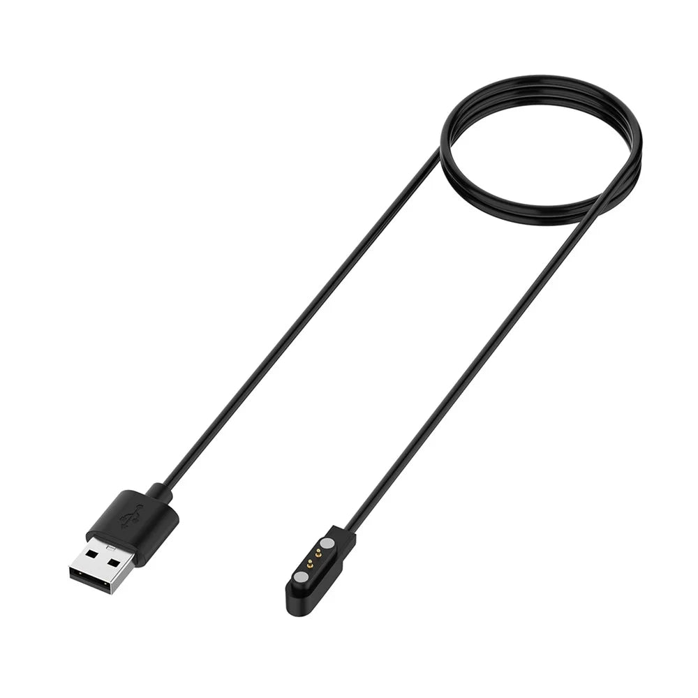 Smart Watch Dock Charger Adapter USB Charging Cable for Noise ColorFit Pro 3/2/Ultra/Boat Watch Xtend - Black - 4