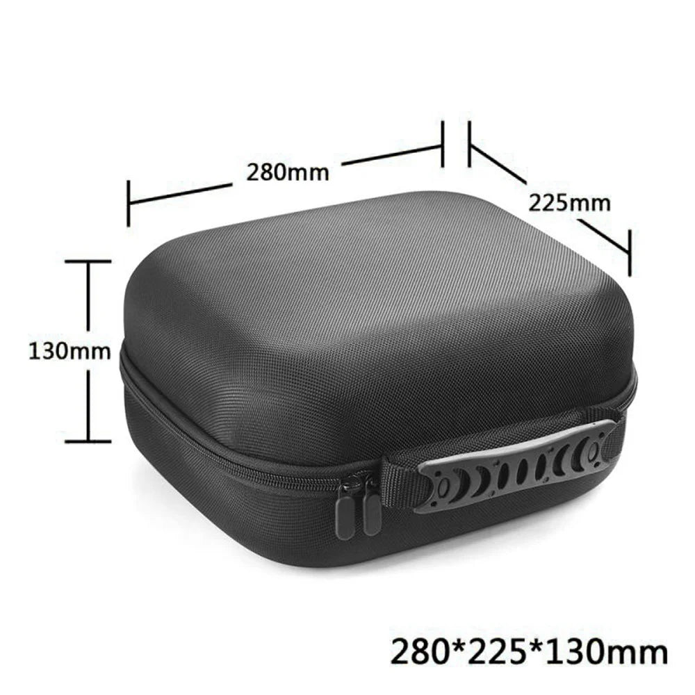 Portable Headphone Carrying Case Wireless Bluetooth-compatible Headset Storage Box Travel Earphone Data Cable Charger Container for AirPods Max - 7