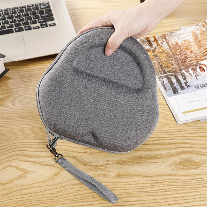 Waterproof EVA Wireless Headset Carrying Case Hand Strap Headphone Storage Bag Travel Protective Cover for AirPods Max - 7