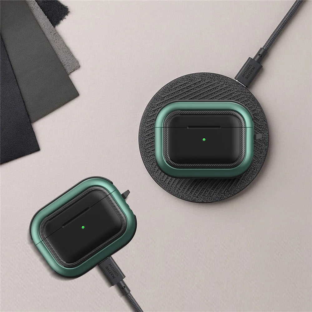 Stylish TPU+PC Anti-drop Wireless Earphone Case Protective Cover for AirPods Pro - Style 1 - 5