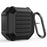 Suitcase Design Stripe TPU Case Bluetooth-compatible Earphone Anti-drop Protective Cover for Samsung Galaxy Buds2/Live/Pro - Black - 2