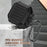 Suitcase Design Stripe TPU Case Bluetooth-compatible Earphone Anti-drop Protective Cover for Samsung Galaxy Buds2/Live/Pro - Black - 4