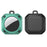 Anti-Drop TPU Protective Case Cover with Key Ring for Apple AirTag Bluetooth-compatible Locator - Green - 1