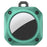 Anti-Drop TPU Protective Case Cover with Key Ring for Apple AirTag Bluetooth-compatible Locator - Green - 2