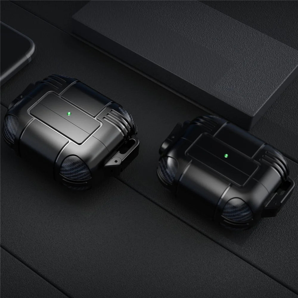 Stylish Bluetooth-compatible Earphone TPU Anti-drop Protective Cover Shell with Lanyard for AirPods Pro - Green - 4