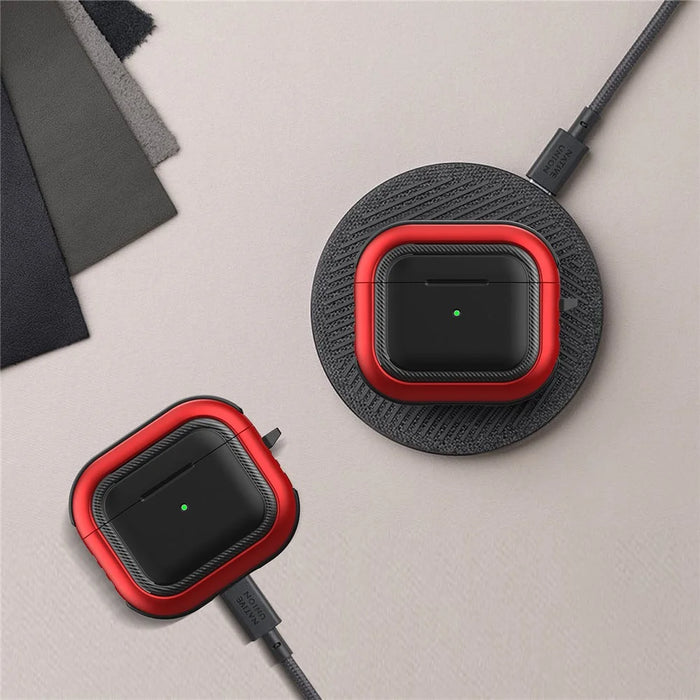 Bluetooth-compatible Earphone Anti-drop TPU+PC Protective Case Cover with Hanging Buckle for AirPods 3 - Style 1 - 5