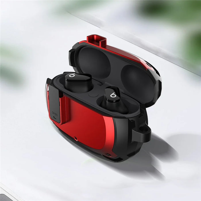 Snap-on Lid Design Bluetooth-compatible Earphone Anti-drop Protective Cover Case for Beats Studio Buds - Style 1 - 5
