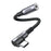 UGREEN 0.1m Right Angle Type C to 3.5mm Jack Male to Female Audio Aux Cable - 1