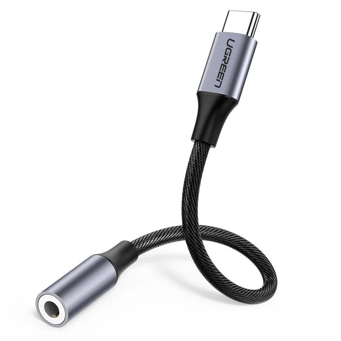 UGREEN 0.1m USB Type-C to 3.5mm Female Headphone Jack Adapter Aux Audio Cable - 1