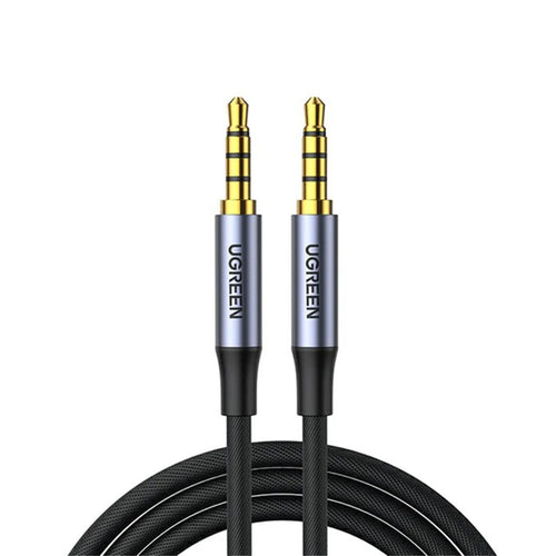 UGREEN 1.5m 3.5mm Aux Cable TRRS Cable Male to Male Audio Stereo Jack HiFi Cable for Cellphone Speaker Car Headphone - 1