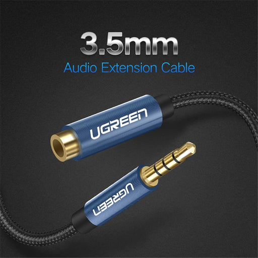 UGREEN 3m 3.5mm Male to Female Audio Extension Cable HiFi AUX Cord - 2