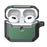 For Apple AirPods 3 Bluetooth-compatible Earphone Protective Case TPU + Hardware Charging Box Shell with Keychain - Green - 1