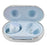For Samsung Galaxy Buds Electroplating Hard PC Earphone Case Charging Box Protective Cover - Silver - 1