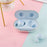 For Samsung Galaxy Buds Electroplating Hard PC Earphone Case Charging Box Protective Cover - Silver - 3