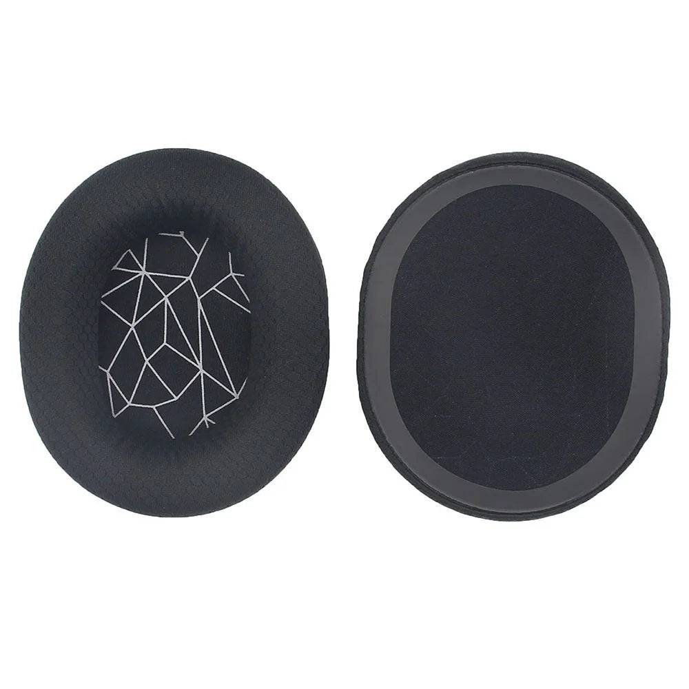 JZF-368 For Arctis 3/5/7 Headset Ear Cushions 1Pair Replacement Ear Pads Cover Protein Leather Headphones Ear Cups - White - 2
