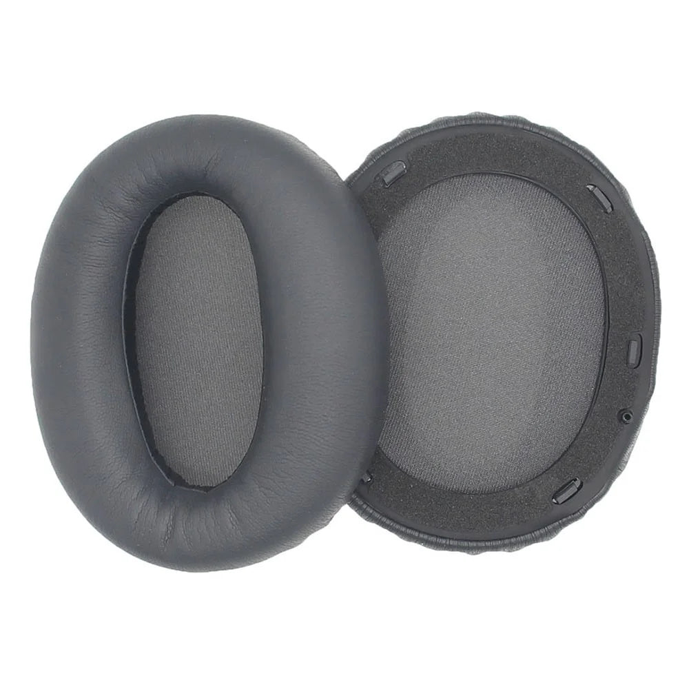 JZF-370 Protein Leather Ear Cushions for EDIFIER W820NB Headset Replacement Ear Pads Cover 1Pair Headphones Ear Cups - Titanium Grey - 5