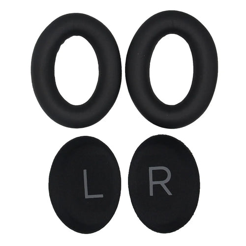 JZF-371 1Pair Earpads Cover Protector Kit for Bose QuietComfort45 Protein Leather Replacement Ear Pads Headphones Ear Cushions Headset Ear Cups - 1