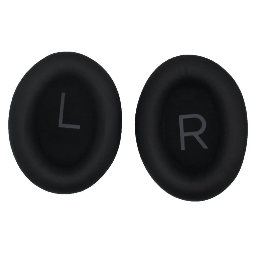 JZF-371 1Pair Earpads Cover Protector Kit for Bose QuietComfort45 Protein Leather Replacement Ear Pads Headphones Ear Cushions Headset Ear Cups - 2