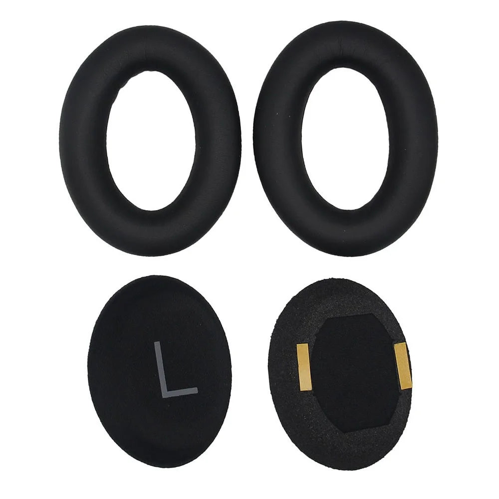 JZF-371 1Pair Earpads Cover Protector Kit for Bose QuietComfort45 Protein Leather Replacement Ear Pads Headphones Ear Cushions Headset Ear Cups - 3