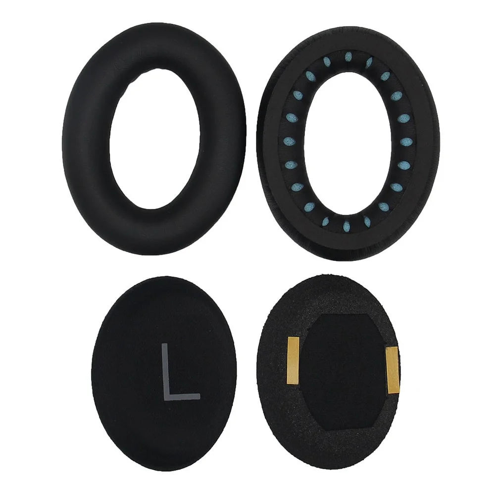 JZF-371 1Pair Earpads Cover Protector Kit for Bose QuietComfort45 Protein Leather Replacement Ear Pads Headphones Ear Cushions Headset Ear Cups - 4