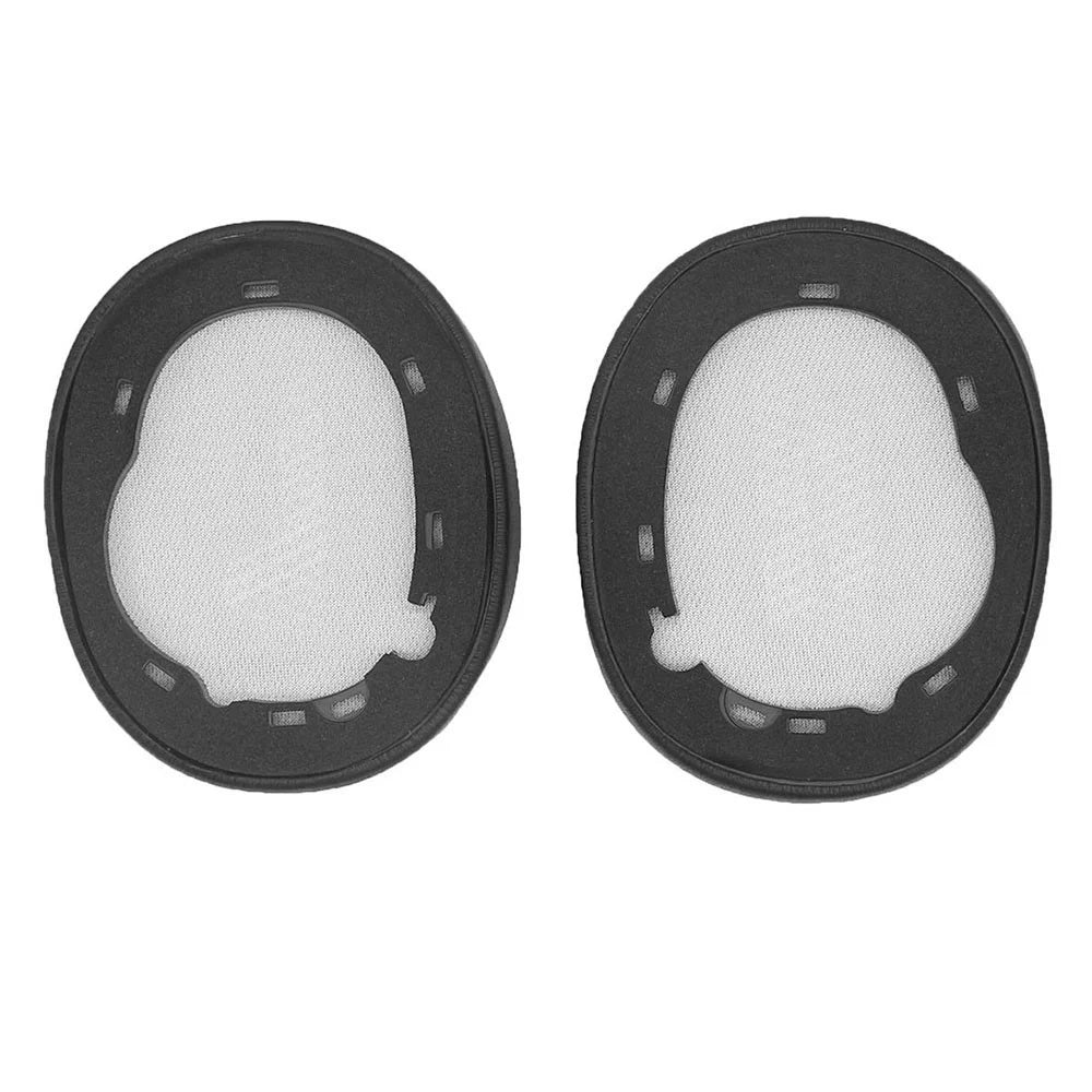 JZF-373 For JBL Live 650BTNC/660/E65BTNC/Duet NC Headset Ear Cushions 1Pair Protein Leather Ear Cups Headphones Ear Pads Cover - Black - 3