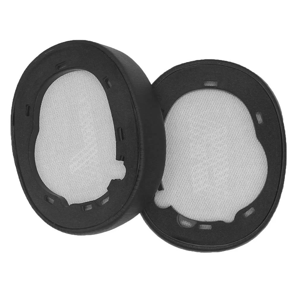 JZF-373 For JBL Live 650BTNC/660/E65BTNC/Duet NC Headset Ear Cushions 1Pair Protein Leather Ear Cups Headphones Ear Pads Cover - Black - 4